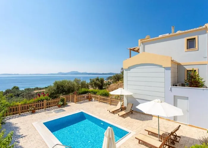 Corfu Sea View Villa - Alya Barbati photo